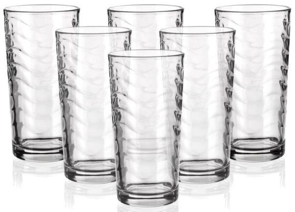 Набор стаканов высоких Pure Wave 270 мл 6 шт. Banquet 