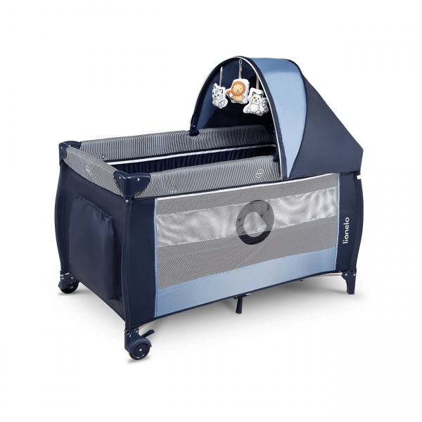 Манеж-ліжко Lionelo Sven Plus blue navy LO.SV10