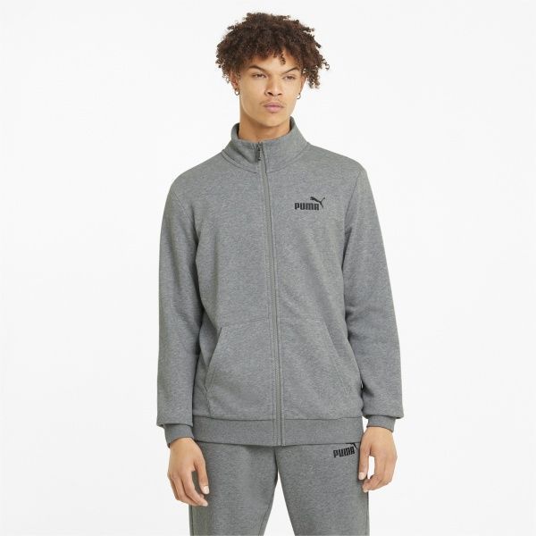 Джемпер Puma ESS Track Jacket 58669603 р. M серый