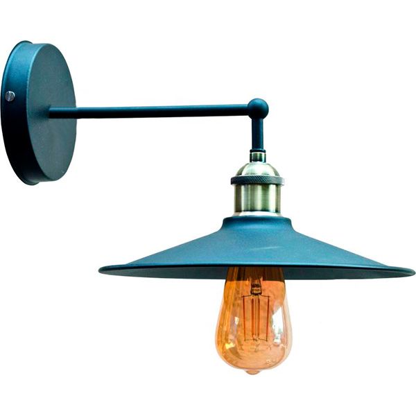 Бра Геотон НББ 01-60-545 ЛС 1039-1Л 1x60 Вт E27 черный 47774