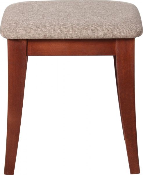 Табурет Скиф МП с мягким сиденьем Соло F15 бежевый / орех 