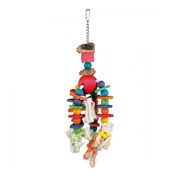 Игрушка для птиц Trixie с канатом дерево 35 см 58986