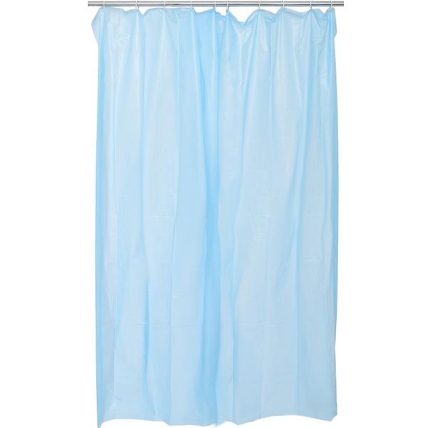 Шторка для ванної Woko 180х180 см блакитна