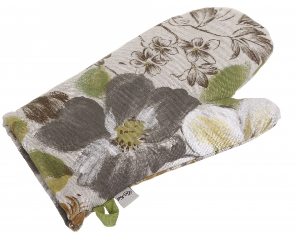Рукавица Цветок зеленый 18x31 см La Nuit 
