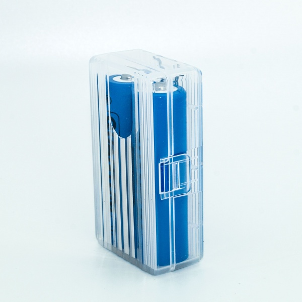 Акумулятор Quantum з клемним виступом ICR 18650 2 шт. (ICR18650TH/2600-PB2) 