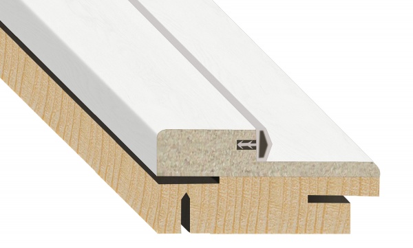 Дверная коробка телескопическая ОМиС (комплект) 2050х80 мм дуб ivory