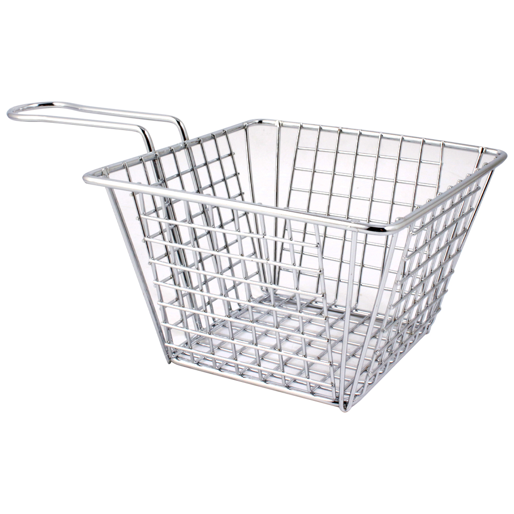 Корзина для фритюра Arino и сервировки хром 13х13х8 см