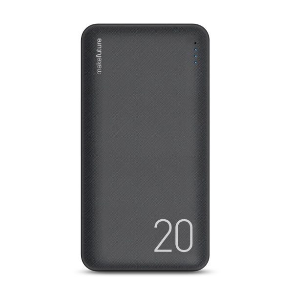 Универсальная мобильная батарея MakeFuture 20000 mAh (MPB-201BK) Black 