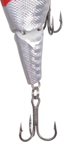 Воблер Clepsydra YE-90-10.5-10 10,5 г 90 мм серебристый с красной головой