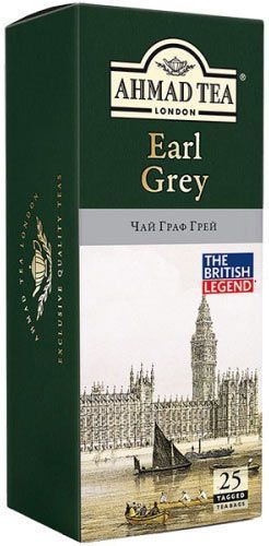 Чай черный AKHMAD TEA Earl Grey 25 шт. 2 г 