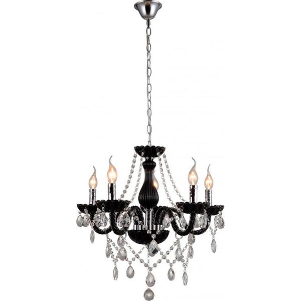 Люстра Altalusse INL-1149P-05 Black&Chrome