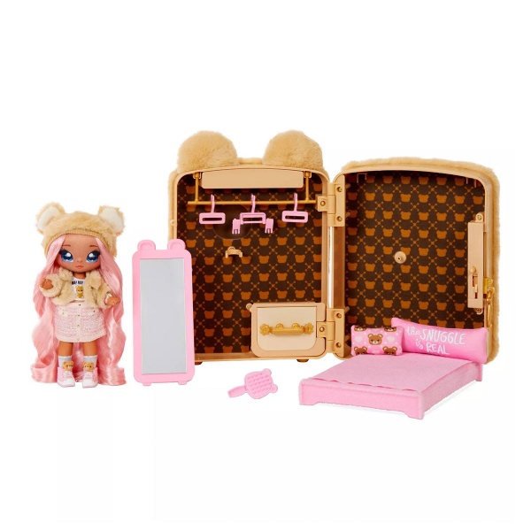 Ляльковий набір Na! Na! Na! Surprise 3 в 1 Рюкзачок-спальня Сари Снаґлз