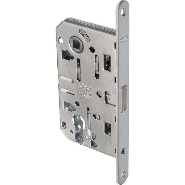 Дверний замок міжкімнатний AGB Mediana Polaris матовий хром