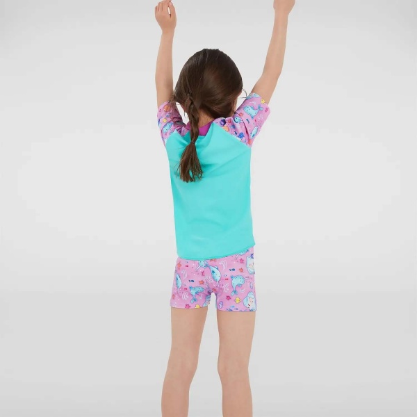 Набор для плавания Speedo PRT SUNT SET IF 811882G745 р.4YRS бирюзовый