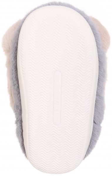 Тапочки детские Медведь р.26/27 бежевый с серым KD-5 