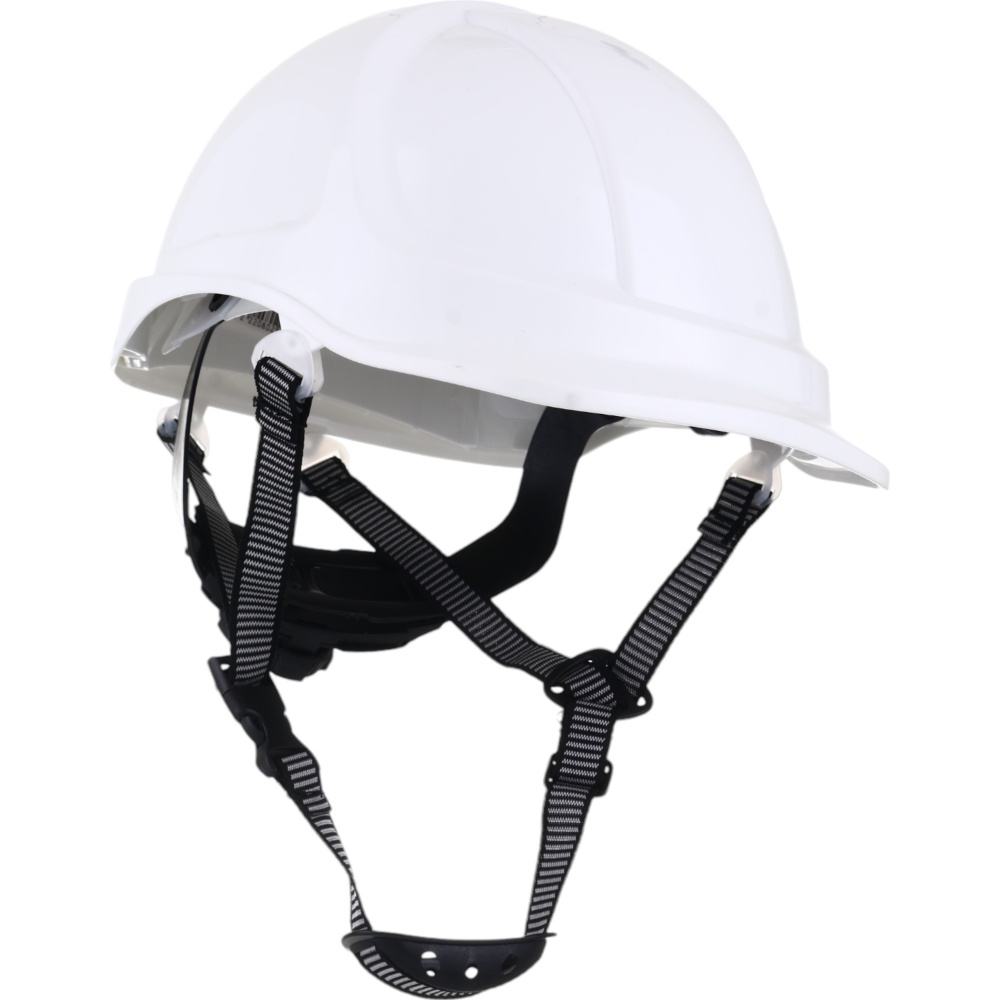 Каска строителя Montero белый W-037