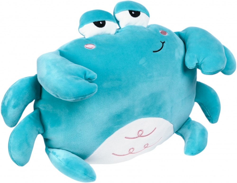 М'яка іграшка HW Ocean Cuddles Краб 33 см блакитний HF11387 13'
