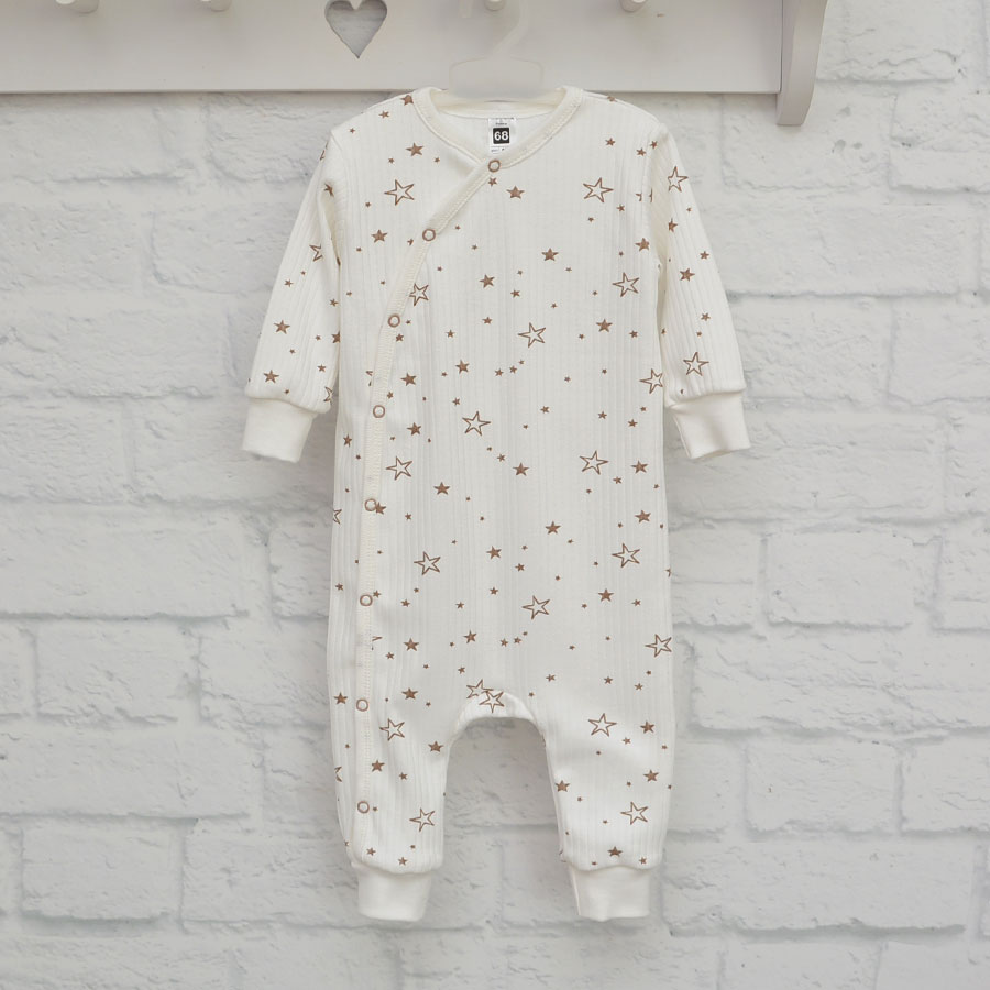 Комбинезон детский унисекс Blanka Звездочка р.74-80 белый 110779