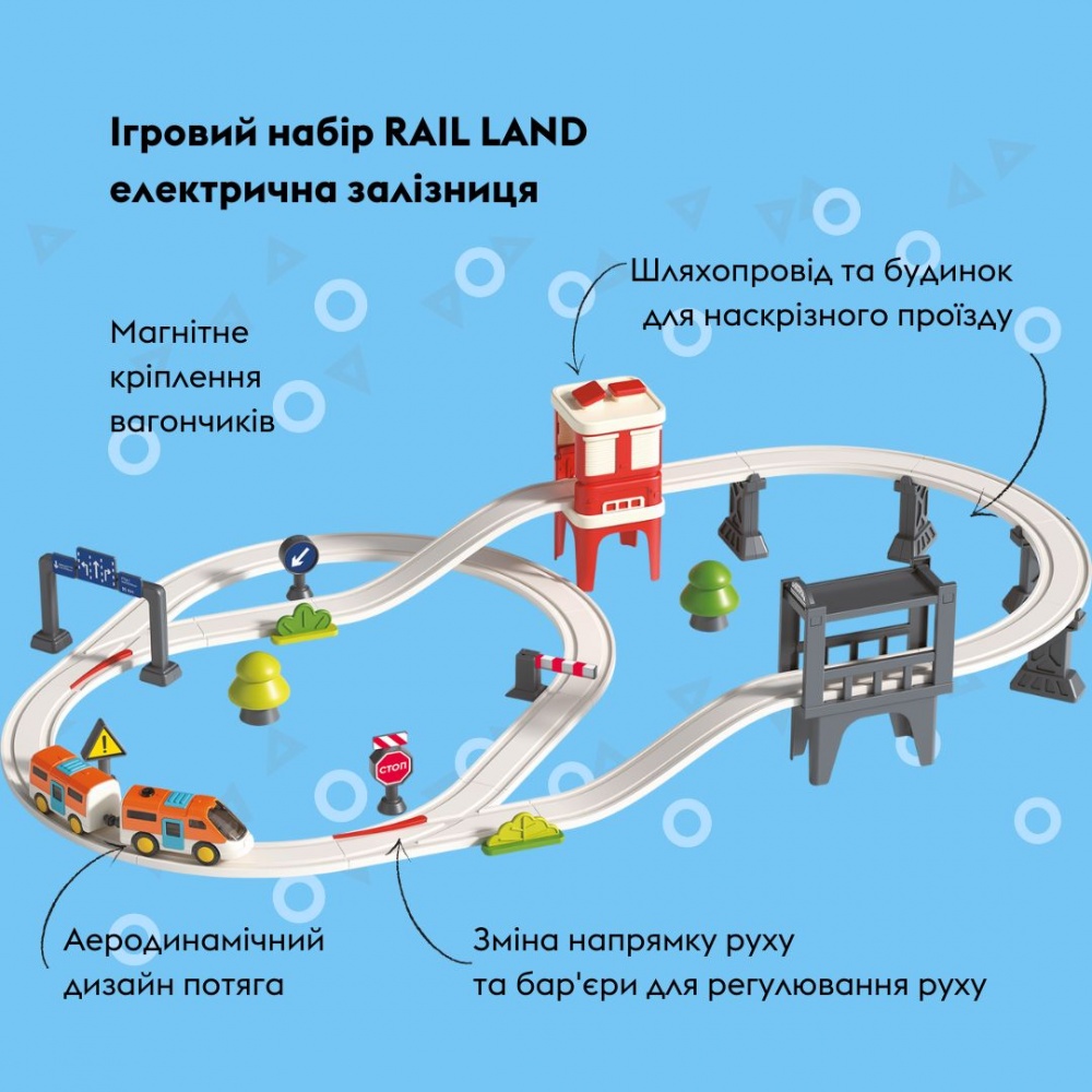 Трек OTAMANKO RAIL LAND Електрична залізниця 532.02.89