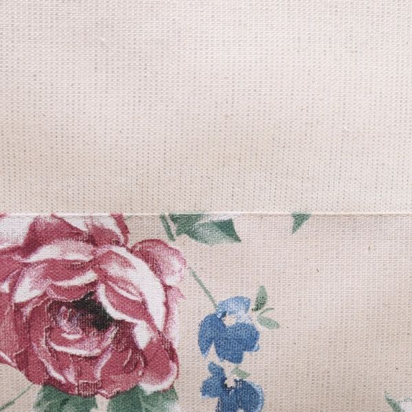 Скатерть Шарлотта с кантом розы 136x136 см бежевый La Nuit 