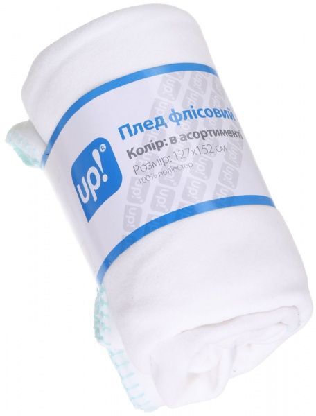 Плед Polar флисовый 127x152 см в ассортименте UP! (Underprice) 