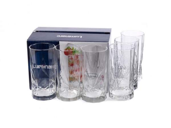 Набор стаканов высоких Roch P7348 450 мл 6 шт. Luminarc 