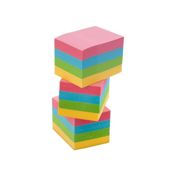 Стикеры 38х51 мм12 блоков по 100 листов Пастель JJ50301-1.5x2 H-Tone