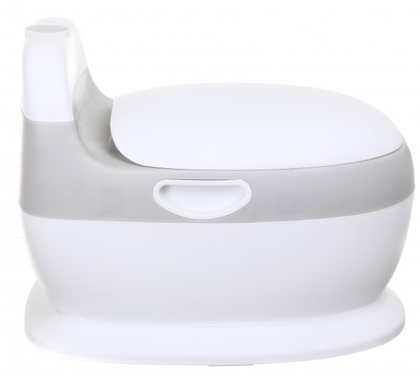 Горшок Bambinelli со звуком смывания 28x40x30 см серый