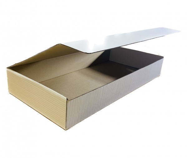 Гофроящик самосборный Т22 белый 600x300x90 мм