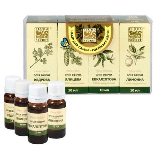 Набор эфирных масел Flora Secret Російська баня 40 мл 