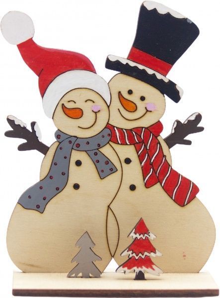 Декорація новорічна Міні композиція 3 D № 21 1198 