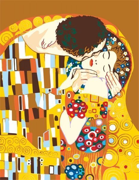 Картина за номерами Поцілунок Rosa Start 