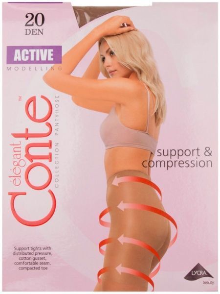 Колготки Conte ACTIVE 20 den natural р. 5 бежевый 