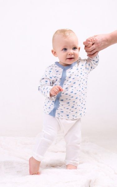 Кофтинка дитяча Sasha р.68 молочний 4194/4 