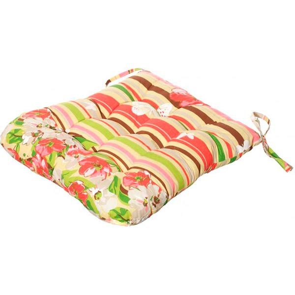 Подушка стеганая Пион Spring 40x40x7