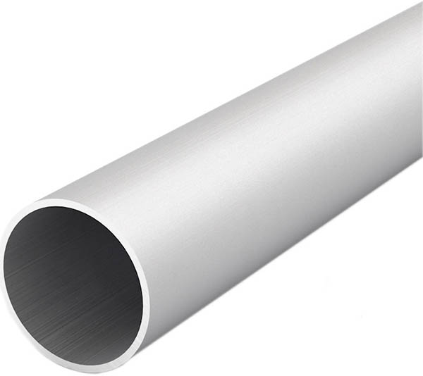 Труба профільна кругла алюміній АЛЮПРО анодована d60x2,5x1000мм