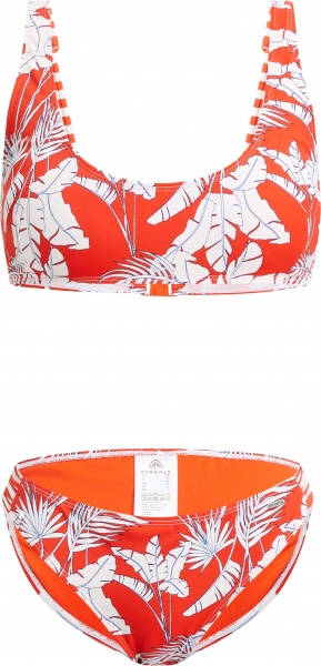 Купальник Firefly FLR2_22 Salla W 417586-254 р.36 красно-белый