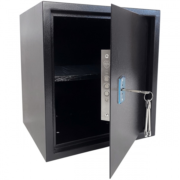 Сейф мебельный Metalzavod СМ-400 черный 