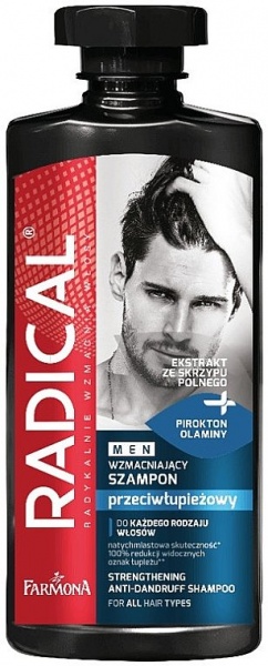 Шампунь Radical MEN укрепляющий от перхоти 400 мл