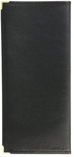 Визитница 5782 черная 160 визиток Deli