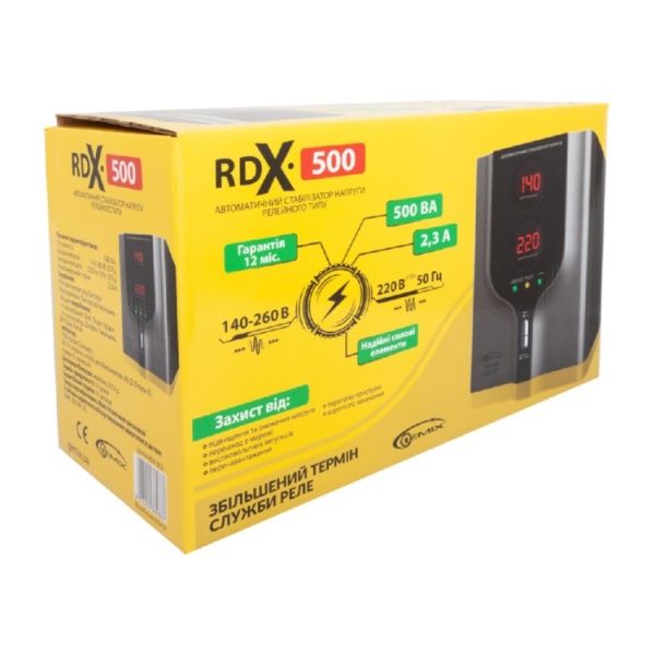 Стабілізатор напруги Gemix RDX-500