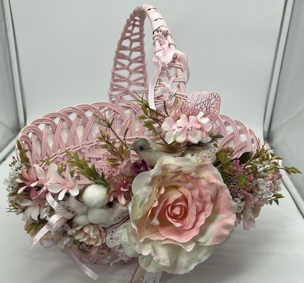 Корзинка пасхальная 37х40х35 см в ассортименте Basket-4