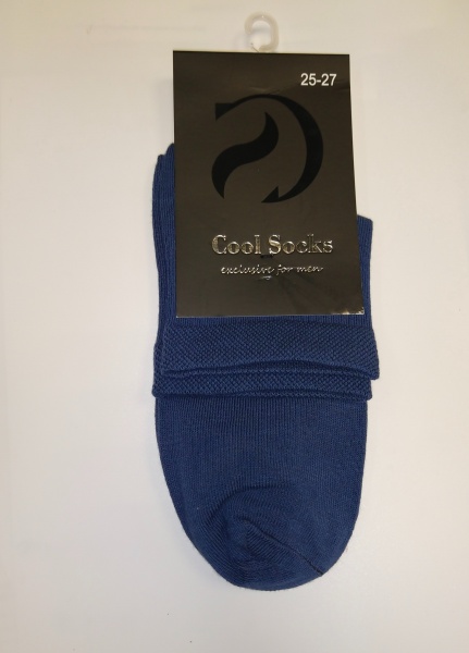 Шкарпетки чоловічі Cool Socks 17309 р. 25-27 джинс 1 пар 