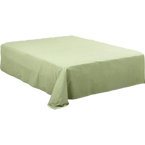 Простирадло 220x240 см зелений Ярослав 