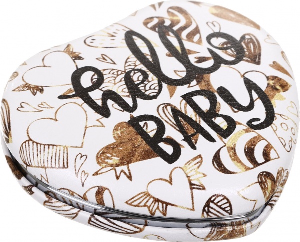 Зеркало карманное косметическое Лідер Канц Сердце фигурное 4 варианта в ассортименте 