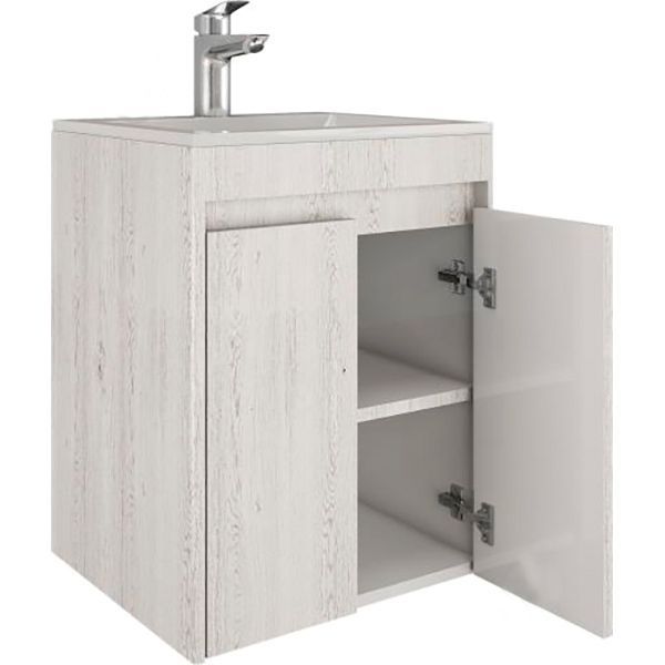 Тумба подвесная Water House Preference N1 50 МДФ дуб глазго под умывальник Como 50