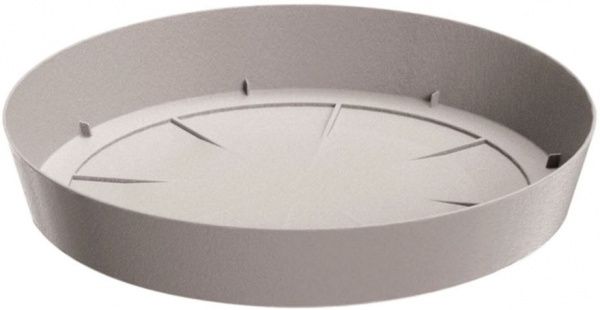 Піддон пластиковий Prosperplast Lofly круглий (70774-7529) мокко 