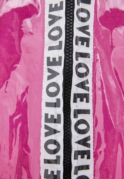 Плащ-дождевик Drydope с лентой Love женский р. L прозрачный