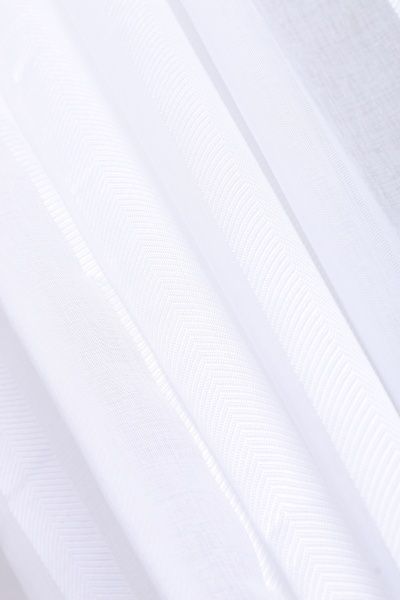 Тюль Stripe Jacquard 280х275 см білий UP! (Underprice)