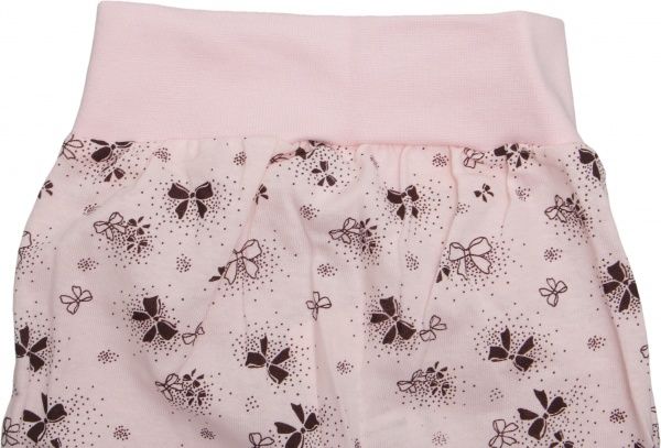 Ползунки детские Фламинго бантики р.74 розовыйкоричневый 682-108-5 